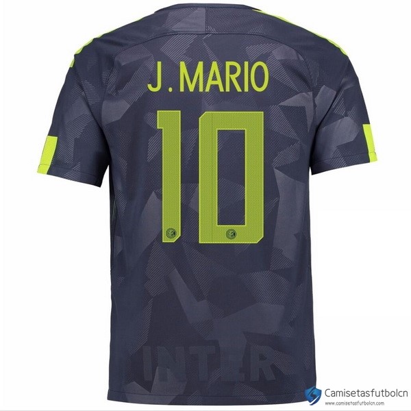 Camiseta Inter Tercera equipo J.Mario 2017-18